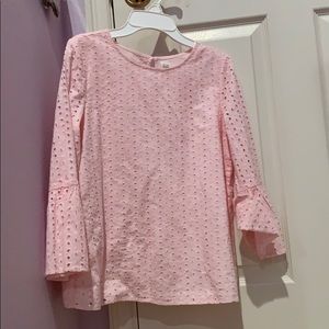 Gap kids pink blouse